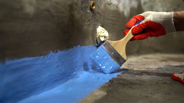 Commercial Wet Basement Repair project at a Madison, IN business property by SJ Waterproofing Pros